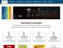 Tablet Screenshot of dzungla.net